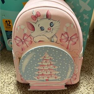 Loungefly Pink and Blue Cat Backpack